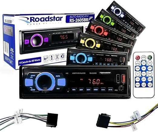 Auto Rádio Roadstar RS2605BR Bluetooth
