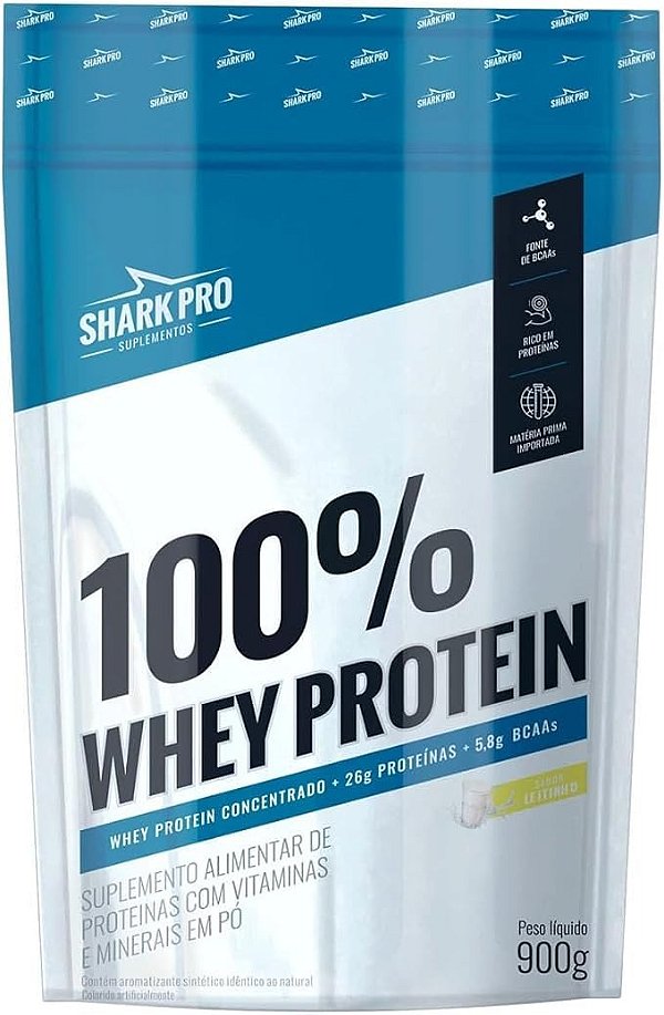 Whey Protein 100% Pouch 900g – Sabor Leitinho