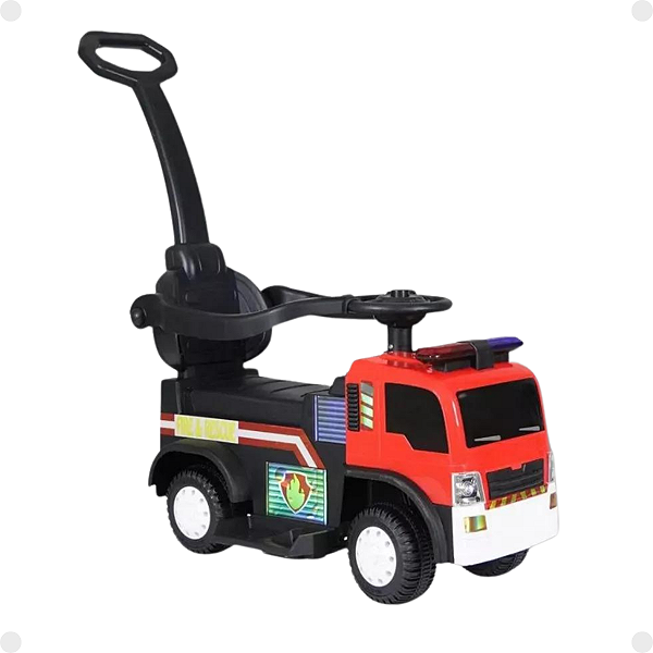 Caminhao De Bombeiros Eletrico Infantil Com Alca 6V Bel