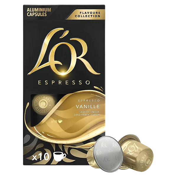 Cápsulas L’OR Espresso Vanille — 52g 10 unidades