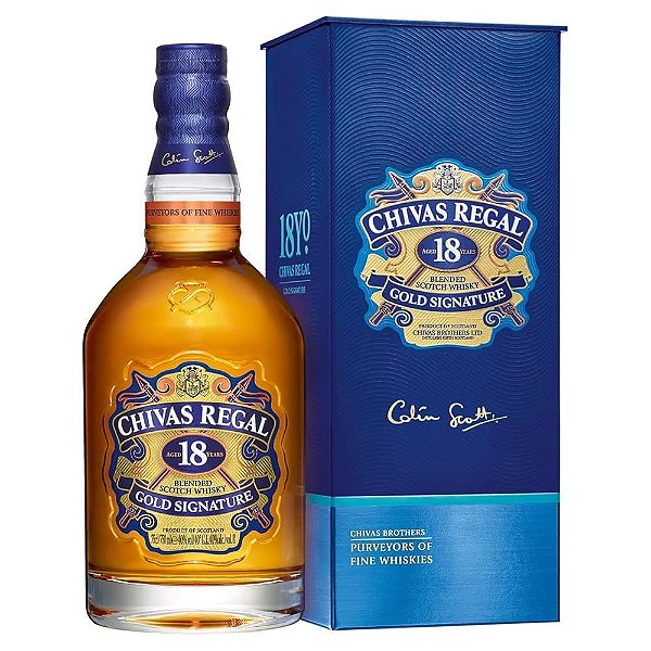 Whisky Chivas Regal 18 anos 750ml