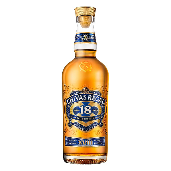 Whisky Chivas Regal 18 anos 750ml