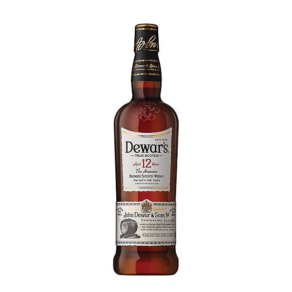 Whisky Blend Dewars 12 anos 750ml