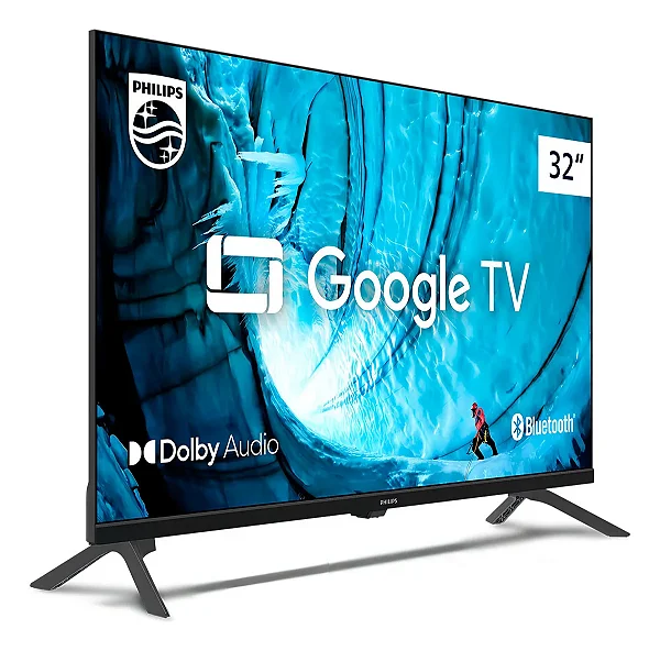 Smart Tv Philips 32 Hd Android Tv Comando De Voz