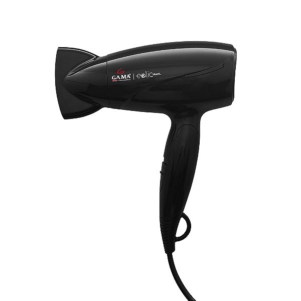 Secador De Cabelo Portátil Dobravel Gama Eolic 1600w Bivolt Preto