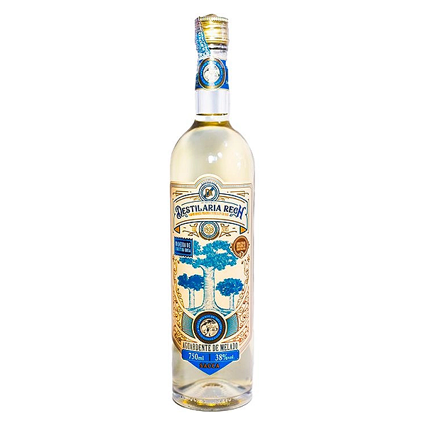 Cachaça Destilaria Rech Sacca Madeira Jequitibá Rosa 750ml