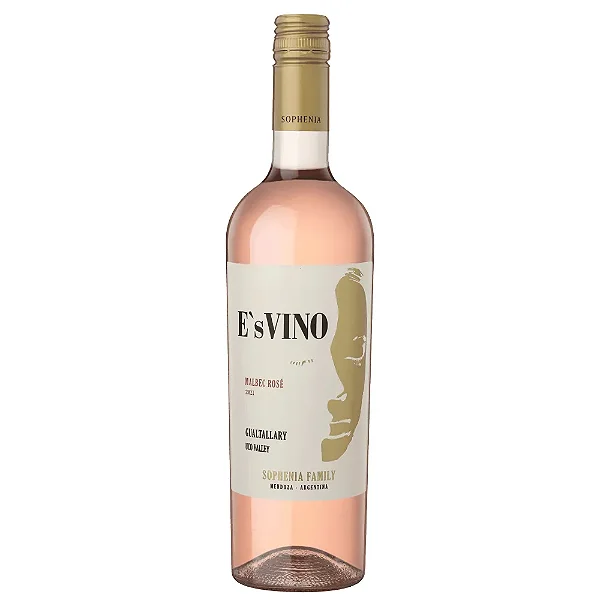 Vinho Esvino Malbec Rosé 2021 Gualtallary