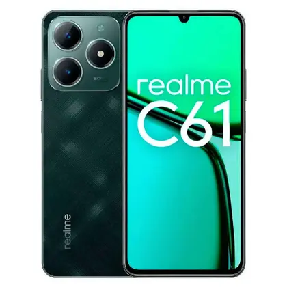 Smartphone Realme C61 Dual Sim, 256gb, 8gb Ram, Dark Green - RECONDICIONADO