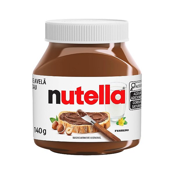 Nutella® Creme de Avelã com Cacau – 140g