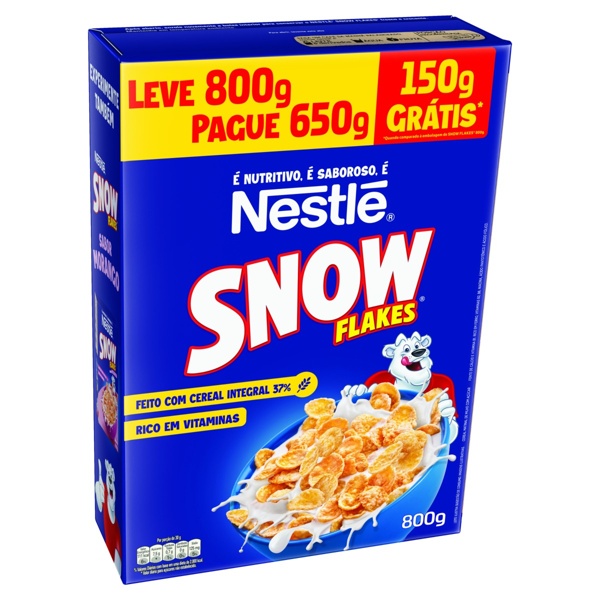 Cereal Snow Flakes Lv800 Pg 650g grátis 150g