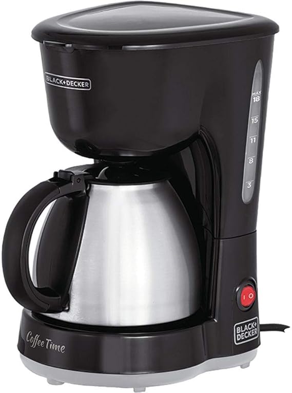 Cafeteira Elétrica Black-Decker com Jarra em Inox ‎600W 110V