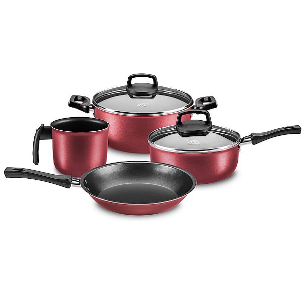 Conjunto Safira Cristal MTA 4 Peças Cereja ou Grafite