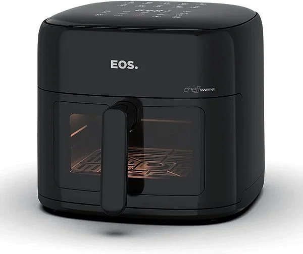 Fritadeira Air Fryer EOS 8L Family Chef Gourmet Digital - 110v