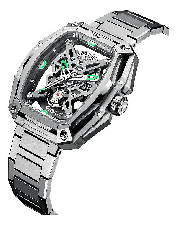 Relógio CIGA Design Z Series Hunter Silver Z035-SS01-W1S