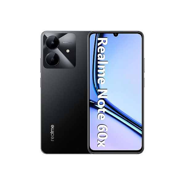 Smartphone Realme Note 60x RMX3938 4GB de RAM 128GB Black (Preto)
