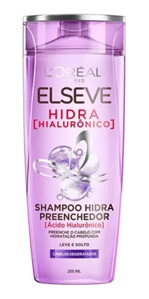 Shampoo Elseve 200 ml Hidra Hialurônico – L’Oréal Paris