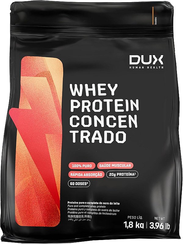 Whey Protein Concentrado Dux 1,8kg Caramelo Salgado