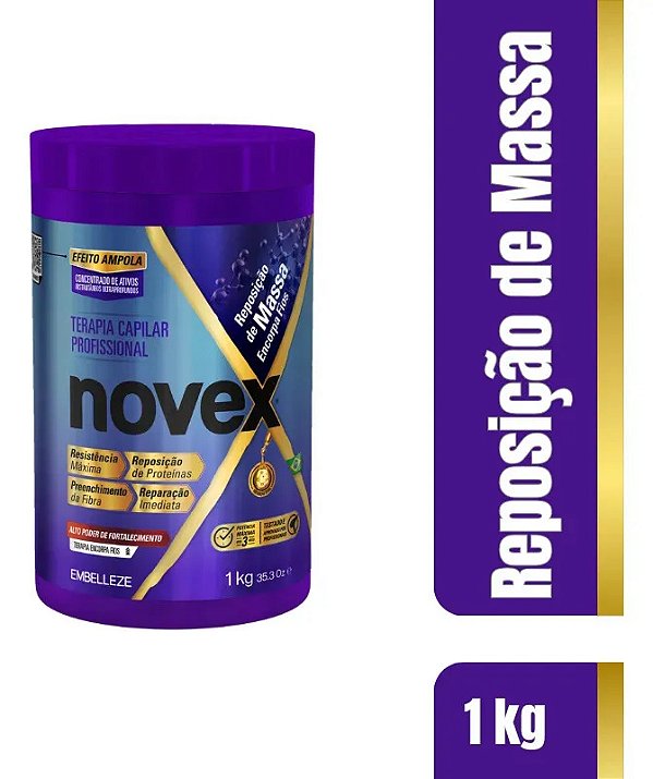 Creme de Tratamento Novex Reposição de Massa 1kg