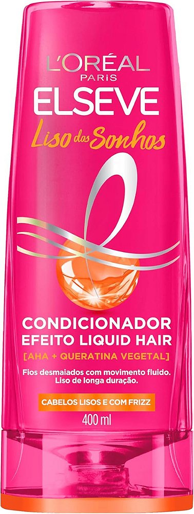 Condicionador Elseve 400ml Lisos do Sonhos