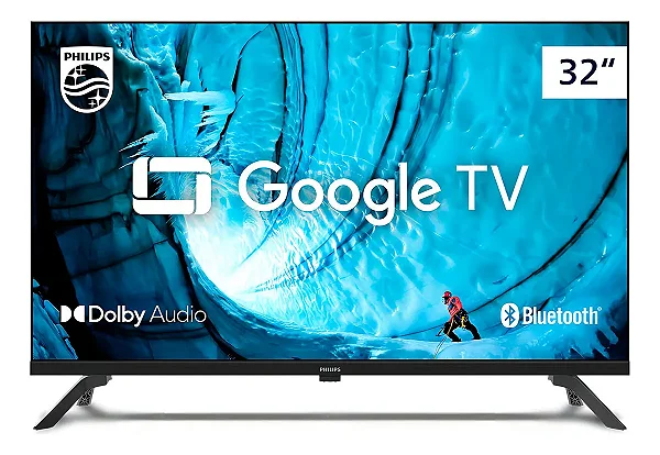 Smart Tv Philips 32 Hd Android Tv Comando De Voz - BIVOLT