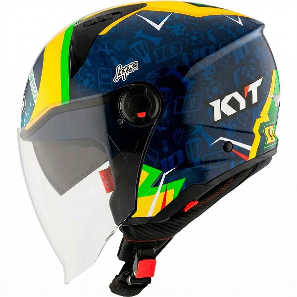 Capacete Kyt D-City Diogo Moreira 2024 Replica