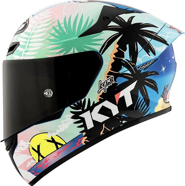 Capacete Kyt Tt-Course Riccardo Rossi Barcelona