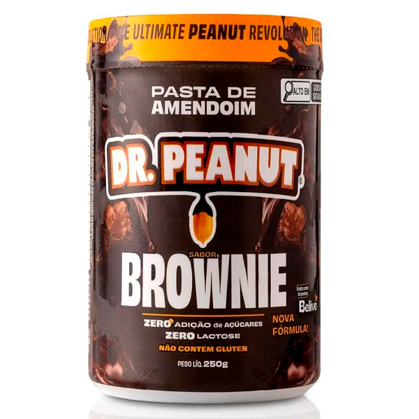 Pasta Amendoim Dr. Peanut de Brownie 250g