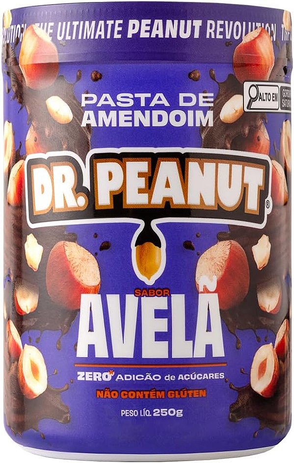 Dr. Peanut Pasta Amendoim de Avelã 250g
