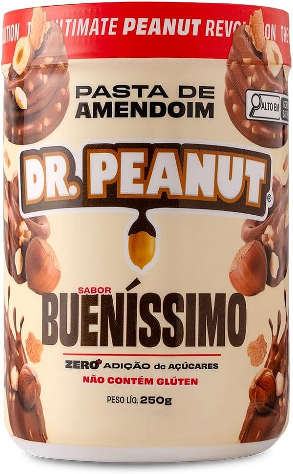Dr. Peanut Pasta de Amendoim Bueníssimo 250g