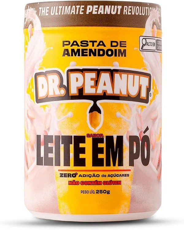 Dr. Peanut Pasta Amendoim de Leite em pó 250g