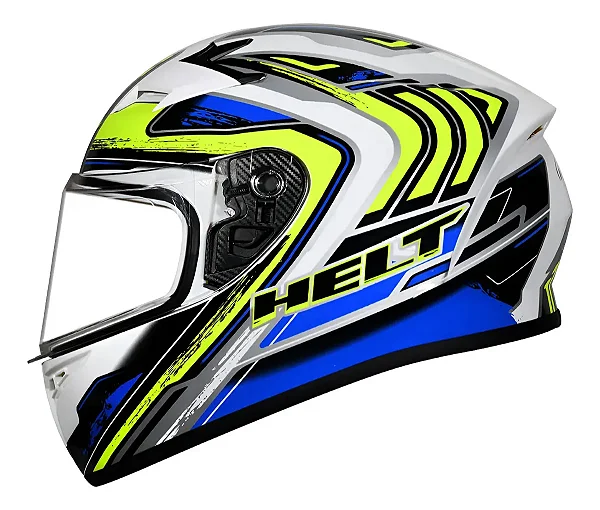 Capacete Para Moto Integral Helt Street Street Polar