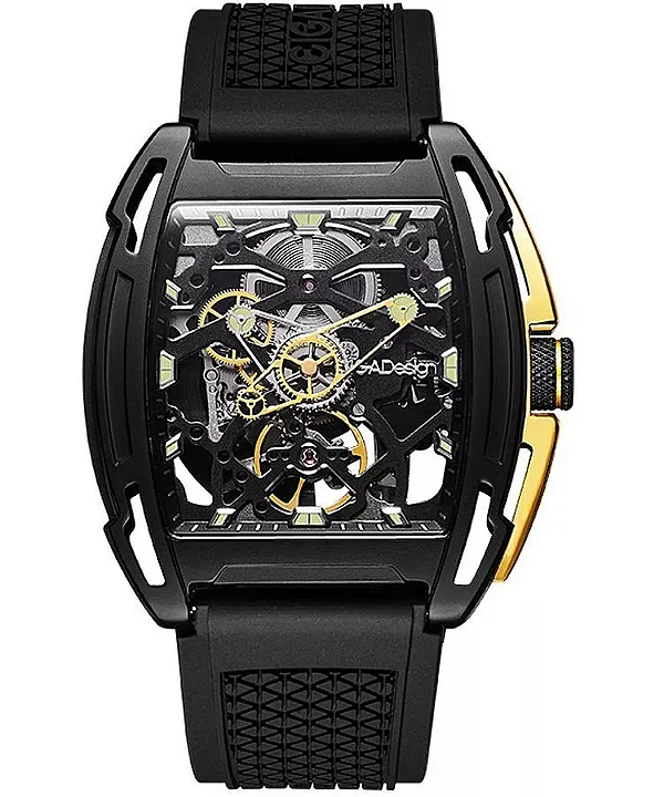 Relógio Ciga Design Mechaniccal Mas Z062-BLGO-W5BK