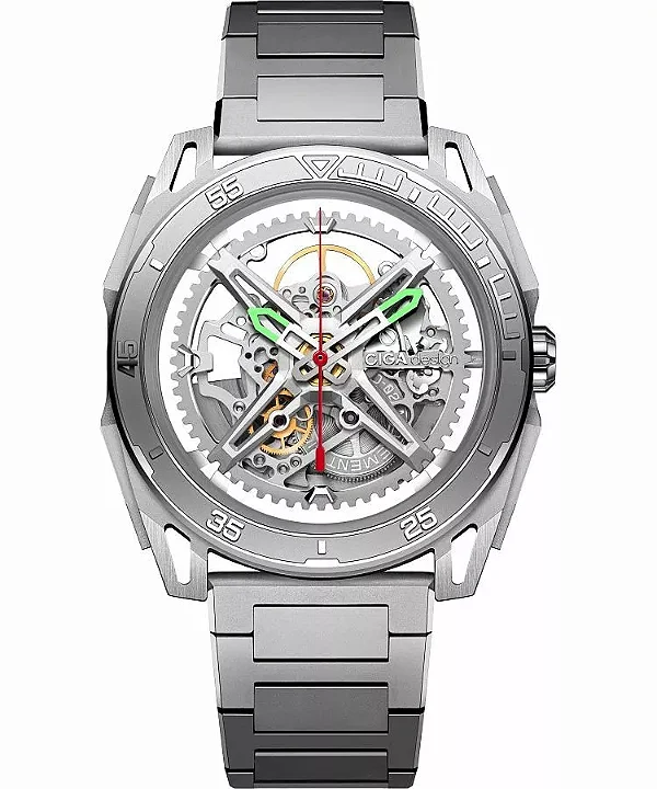 Relógio Ciga Design Mechaniccal Mas Z039-SS01-1S
