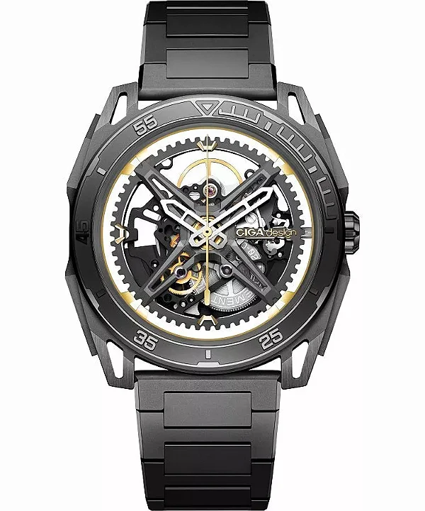 Relógio Ciga Design Mechaniccal Mas Z039-GG01-1G
