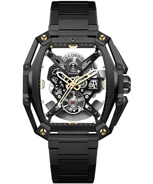 Relogio Masculino Ciga Design Mechaniccal Mas Z035-BB02-W1B