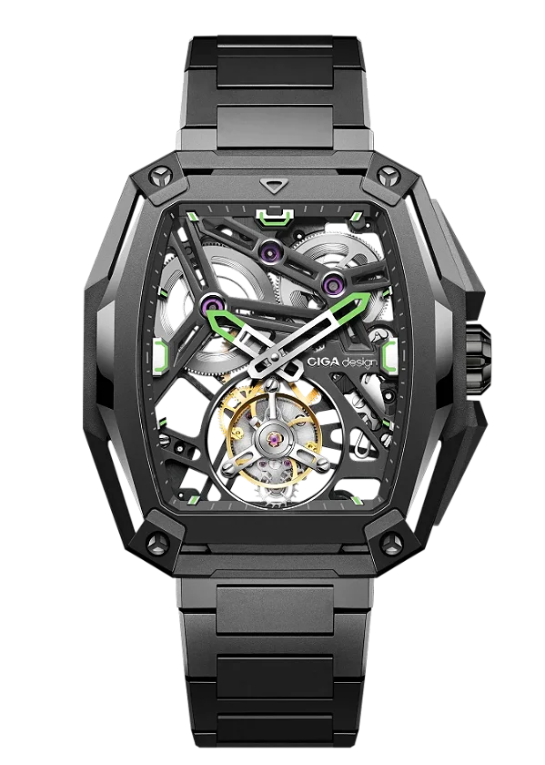 Relógio Ciga Design Mechaniccal Mas Z037-TIGR-1G6B