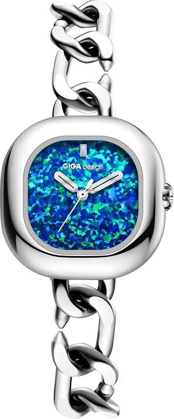 Relógio Feminino Ciga Design D026-SIBU-3SS Aglaia Collection Quartz