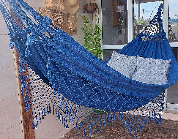 Rede de Dormir e Descanso Casal Várias Cores