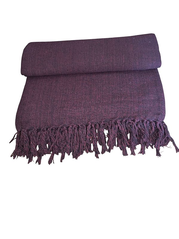 Manta para sofá gigante 2,40x1,80 Vinho Mesclado