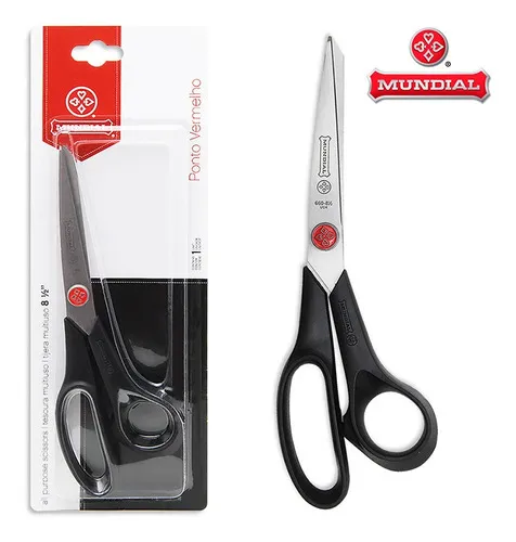 Tesoura Mundial Ponto Vermelho 660N 8 1/2