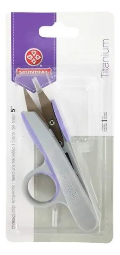 Tesoura Mundial Tecelão Titanium 501-5 Catador De Linha