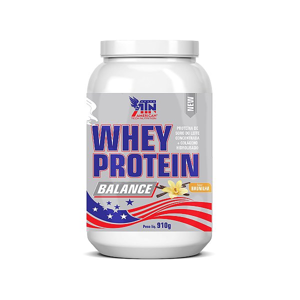 WHEY PROTEIN BALANCE ATN 910G - BAUNILHA