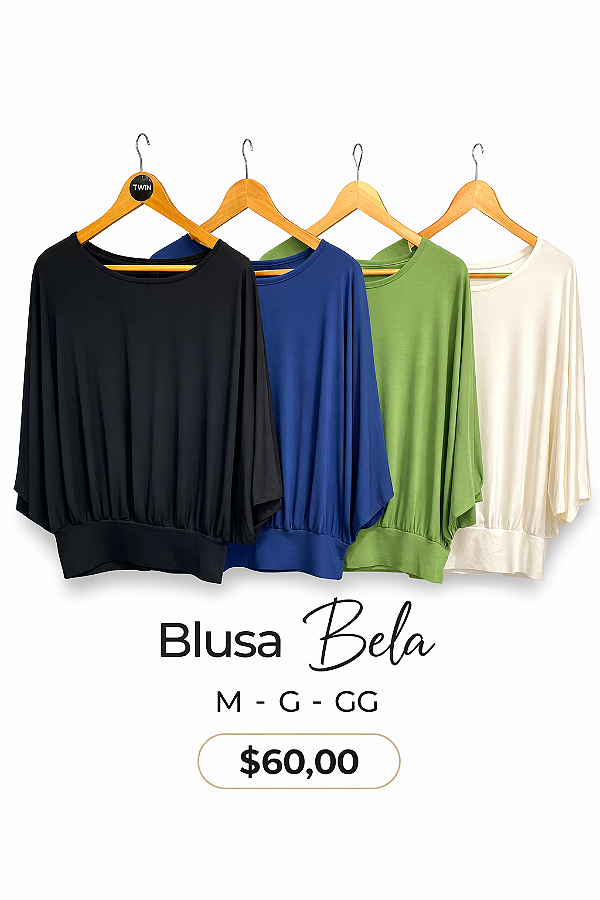 BLUSA BELA EM MALHA VISCOLYCRA