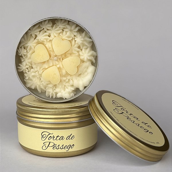 Vela Gourmet Torta de Pêssego 90g