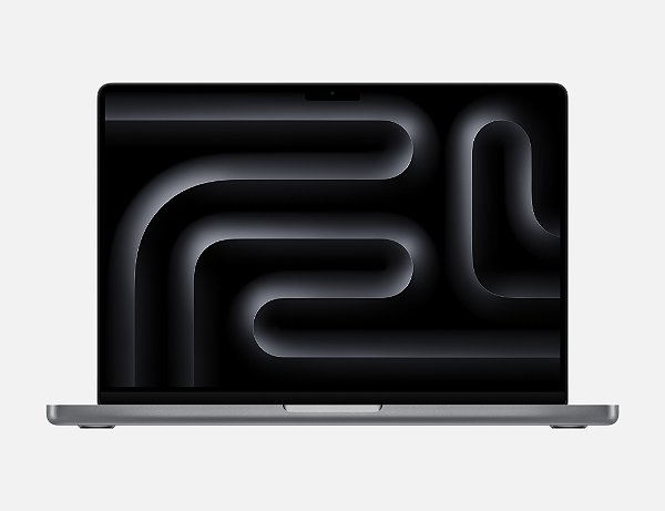 MacBook Pro 14 Apple M3 8 Core 10 GPU 8GB RAM 512GB SSD Space Gray Preto A2918 Novo
