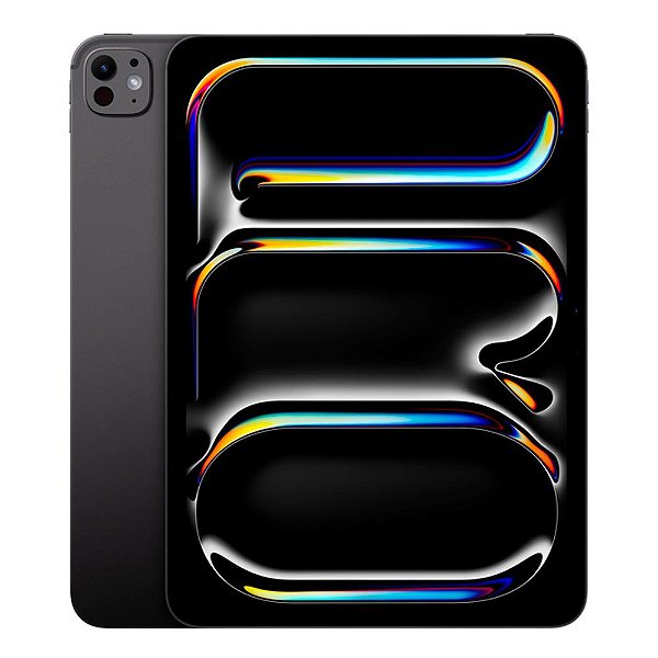 Apple iPad Pro 5 Geração M4 11" Wi-Fi 256GB Preto Espacial Space Black Prateado Prata A2836 Novo