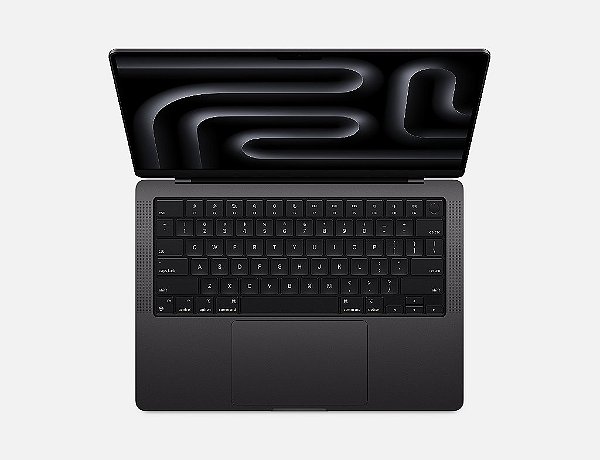 MacBook Pro 14 M4 CPU 10 GPU 10 16GB 512GB 2024 Preto Space Black MW2U3LL/A MW2U3BZ/A Lacrado