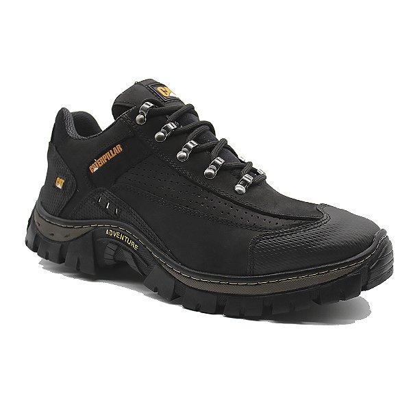 Tênis Masculino Caterpillar Original em Couro Legítimo 2085 Light
