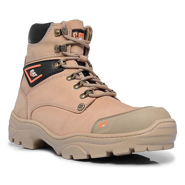 Bota Masculina Caterpillar Original em Couro Legítimo 2510 Prime