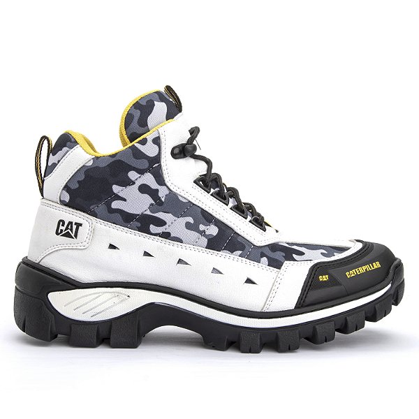 Coturno Camuflado Masculino Couro Caterpillar Original New Arizona